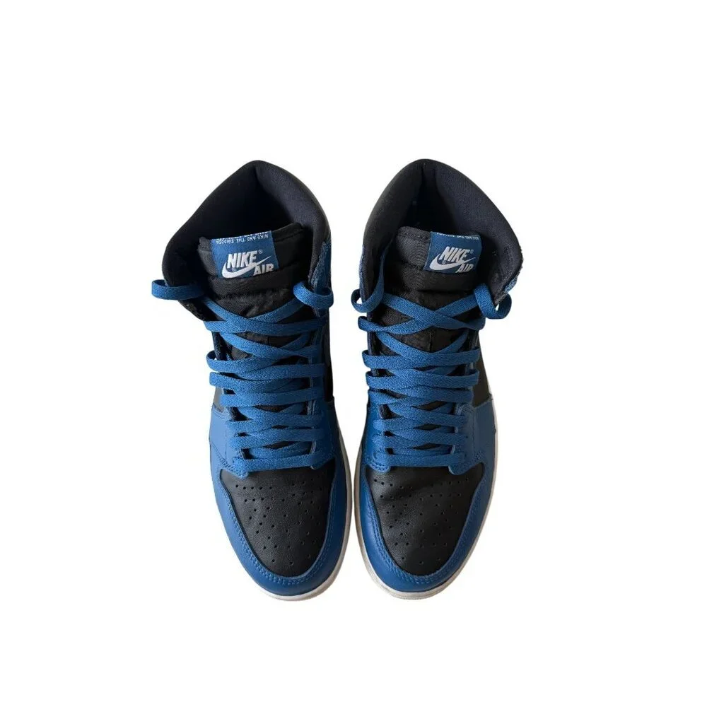 Nike Jordan 1 Retro High OG Dark Marina Blue 555088-404 Men Size 9